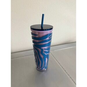 Starbucks Cold Cup‎ Tumbler zebra new!